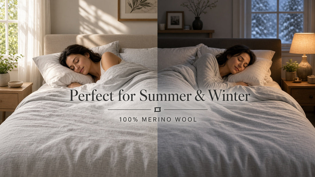 Why 100% Merino Wool Sheets Are Perfect for Both Winter and Summer