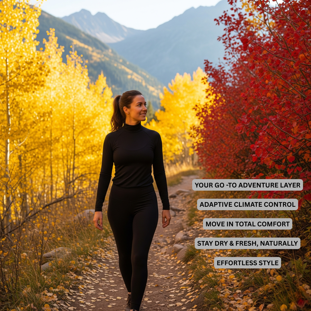 100% Merino Wool Women's Leggings