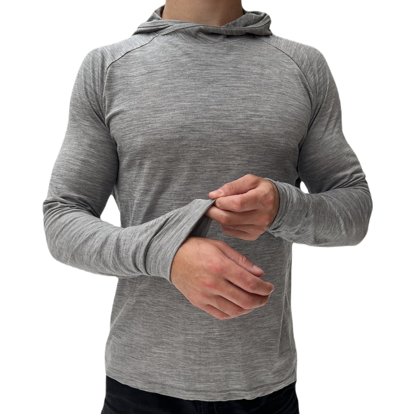 100% Merino Wool Sun-Shirt Hoodie