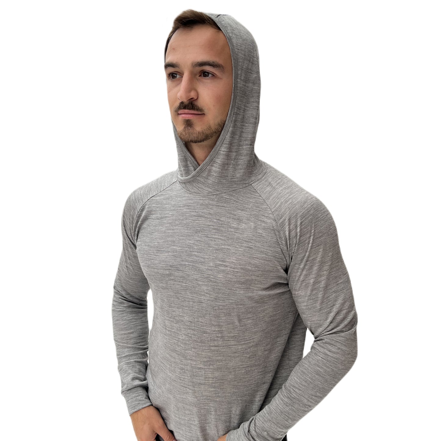 100% Merino Wool Sun-Shirt Hoodie