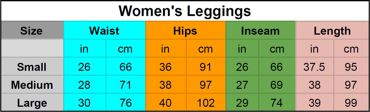 100% Merino Wool Women's Leggings