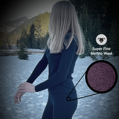 100% Merino Wool Women's Leggings