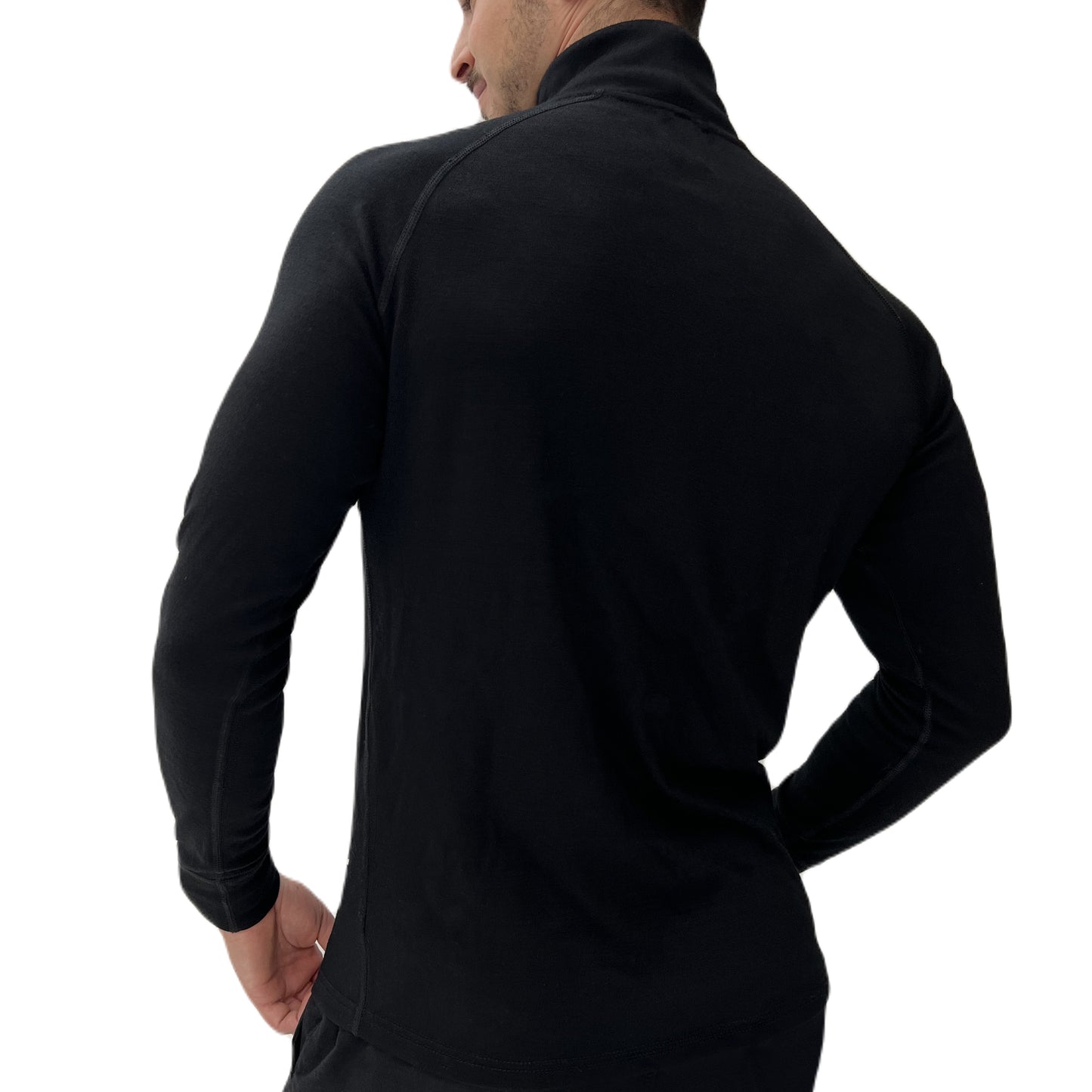 100% Merino Wool Men's long-sleeved Base layer